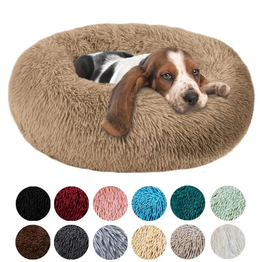 Luxury Plush Cat & Dog Bed